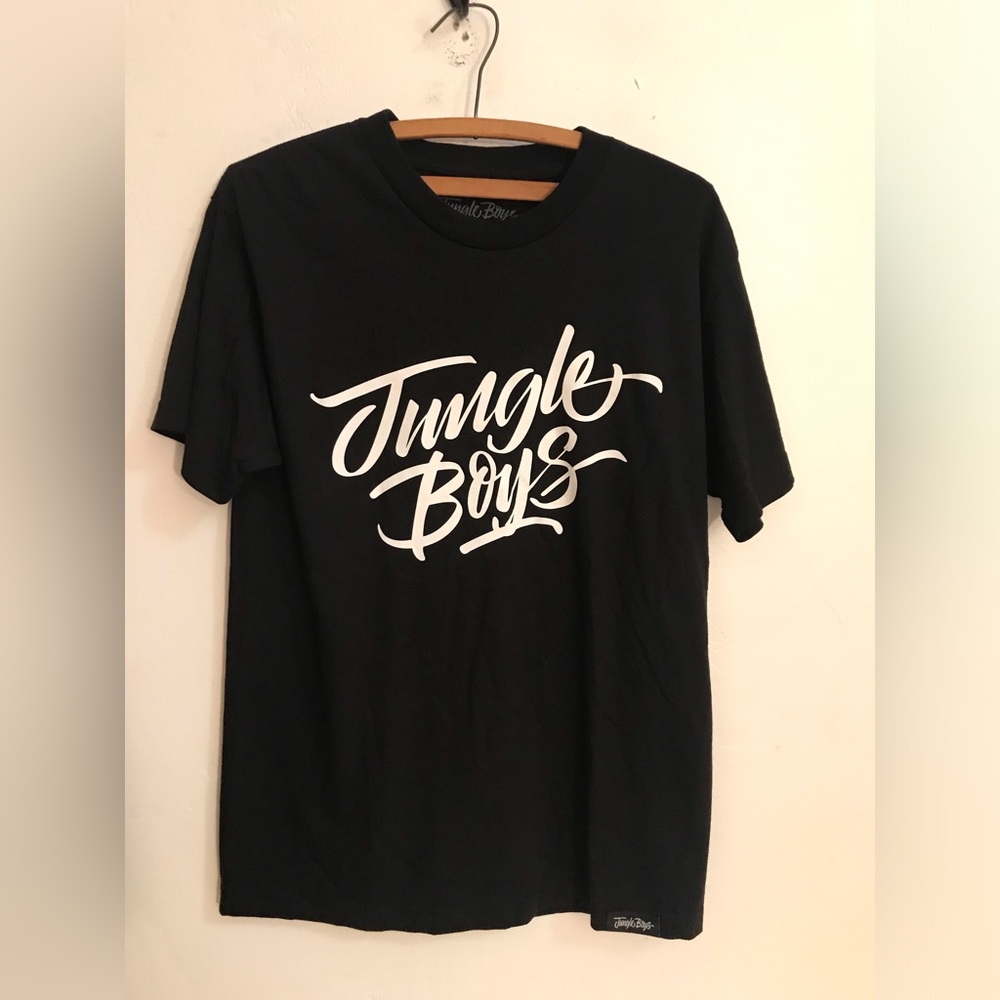 Jungle Boys T-Shirt Mens Size M Black Short Sleeve